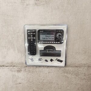 XM radio car set with cassette adapter